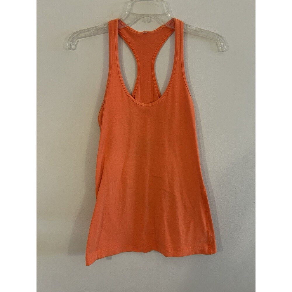 Lululemon swiftly tech racerback tank top 2.0 Size 6 Orange